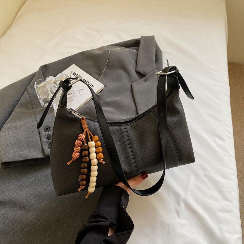 Underarm Bag Women's New Autumn and Winter Retro Fashion Shoulder Bag Portable Messenger Casual Commuter Oblique