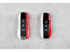 Compatible Key Shell for Porsche Cayenne, Macan, 718, Taycan, 911, Panamera - Red/White Mix