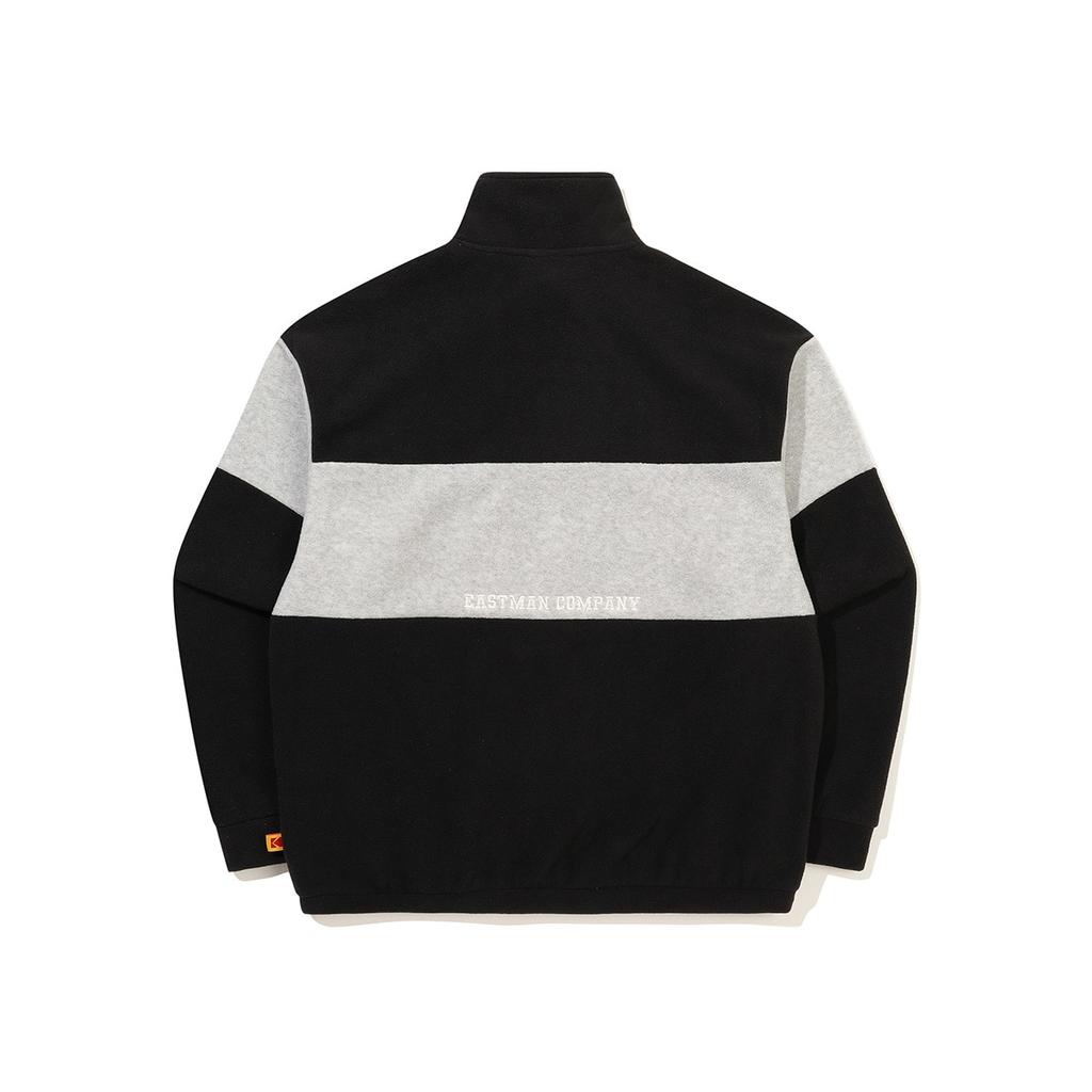KODAK Colorblock Microfleece Half-Zip Sweatshirt Black