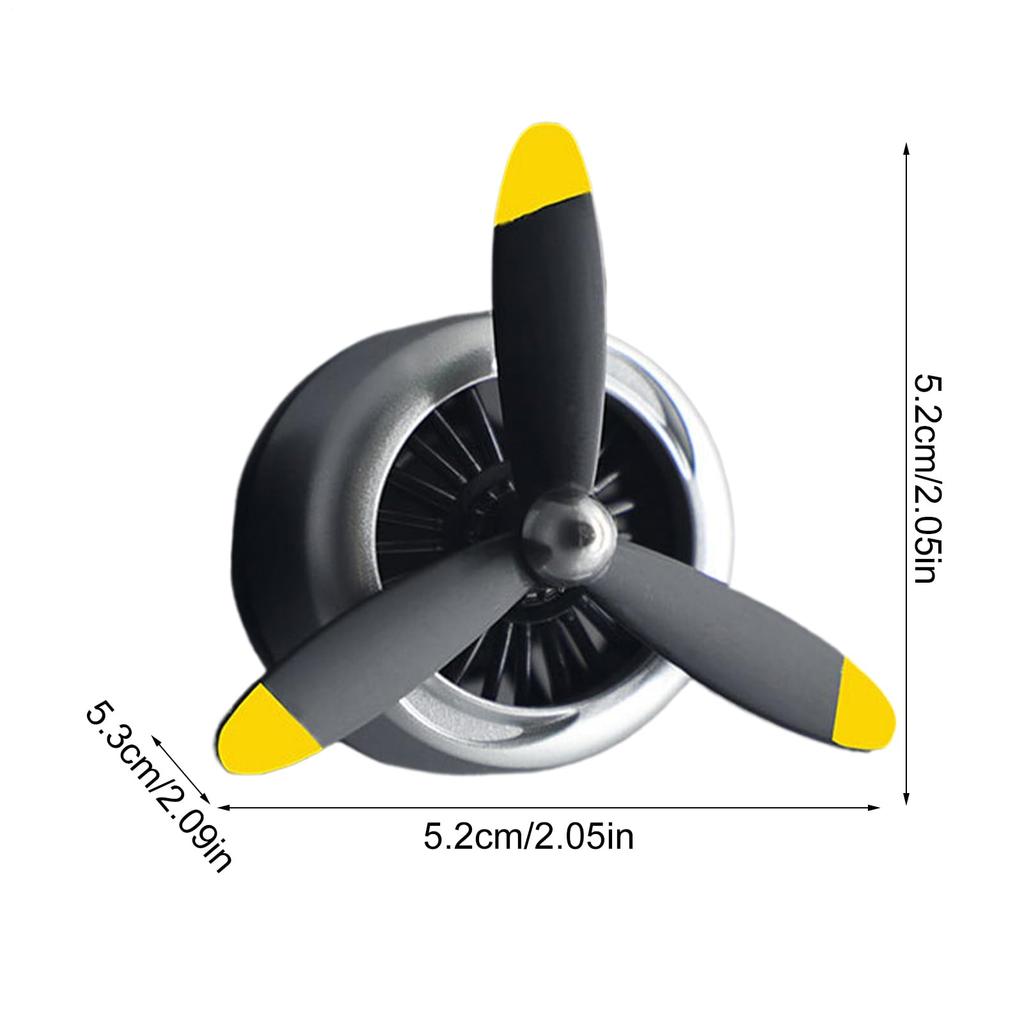 Gevrkjenp Car Vent Clip - Propeller Aromatherapy Vent Clip | Scented Aroma Decoration for Car Truck