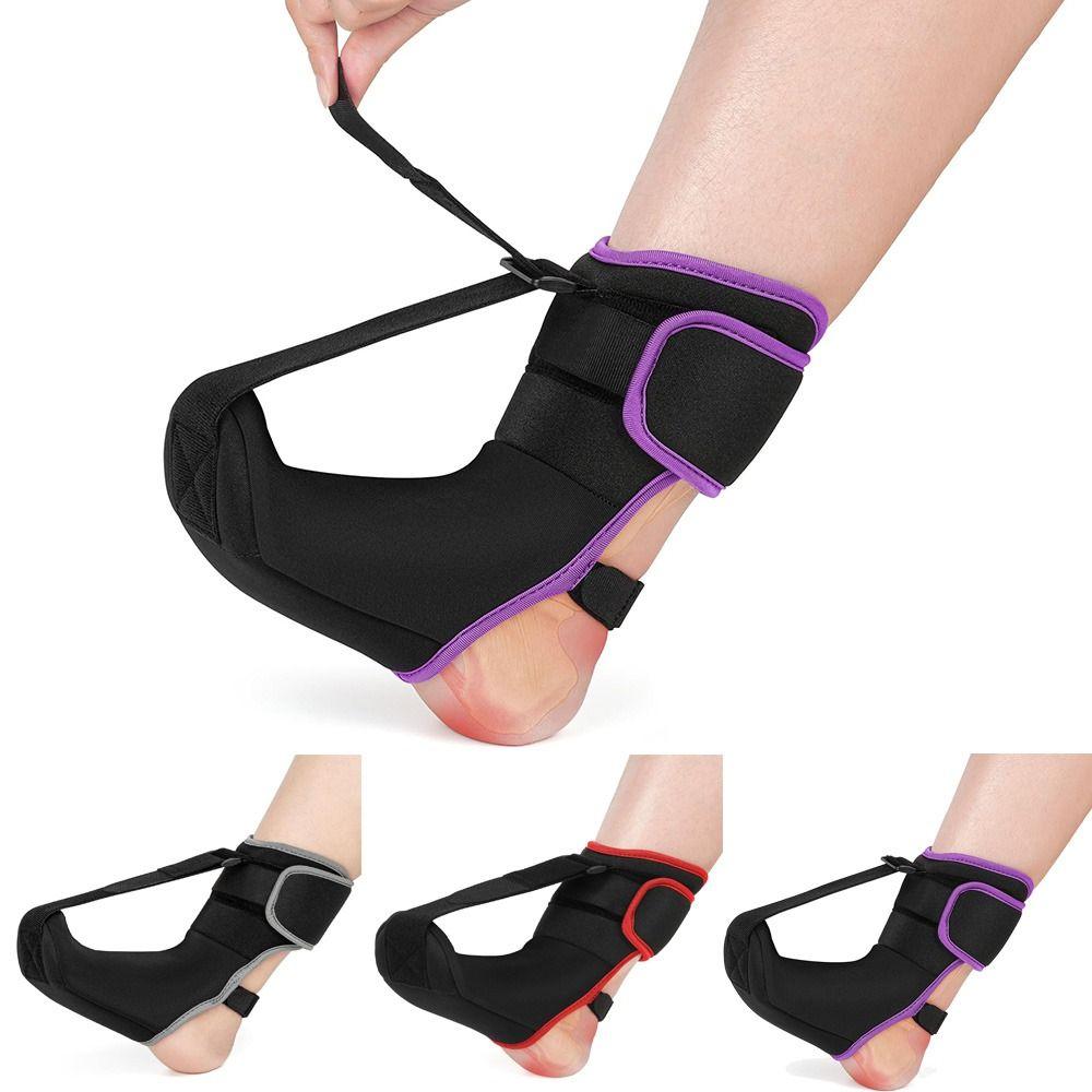 Adjustable Straps Plantar Fasciitis Night Splint Fixed Ankle Orthotic Support  Recovery