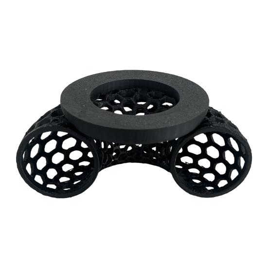 

Плавающий туннель для петушков, напечатанный на 3D-принтере, полый, среда обитания для петушков, мелких рыб, креветок, пещера-укрытие, игрушка для обогащения среды, украшение для аквариума, аксессуары для аквариумов 1pc