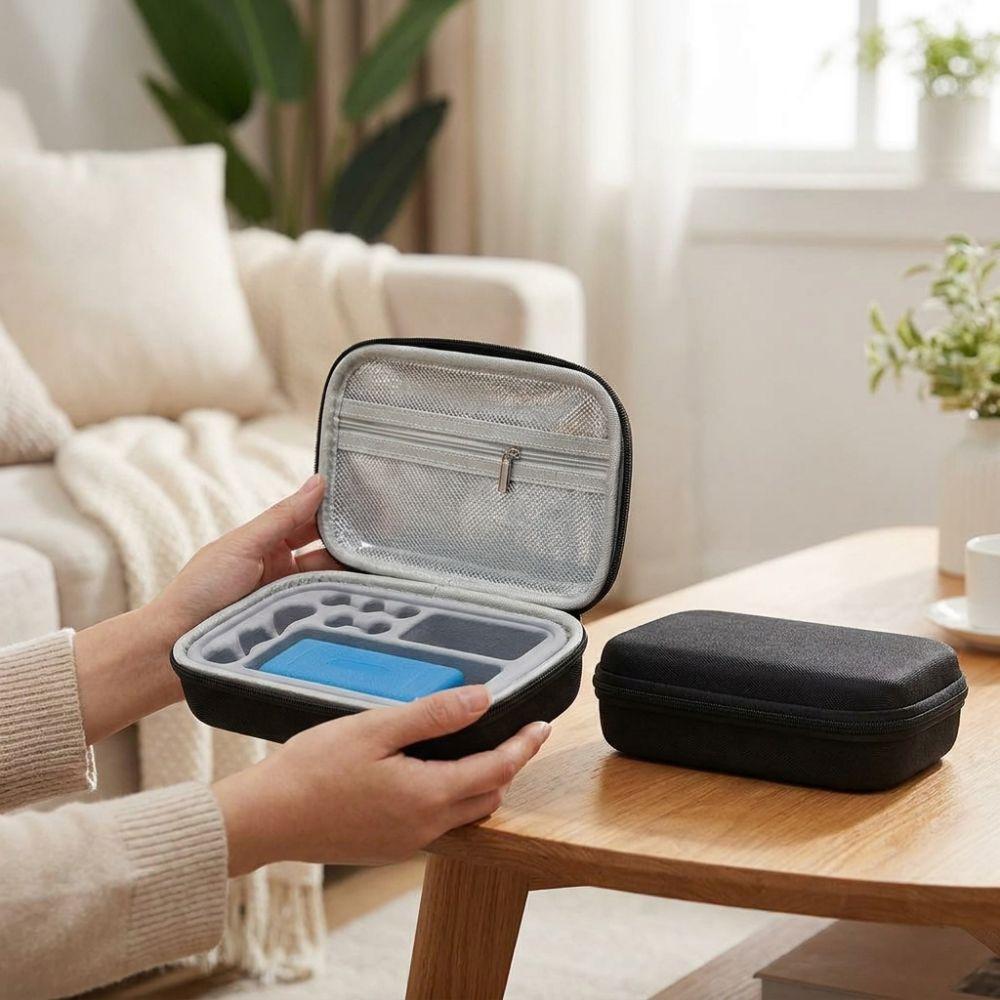 Waterproof Insulin Vial Storage Case Shockproof Essential Oils Carrying Box  Pill Storage