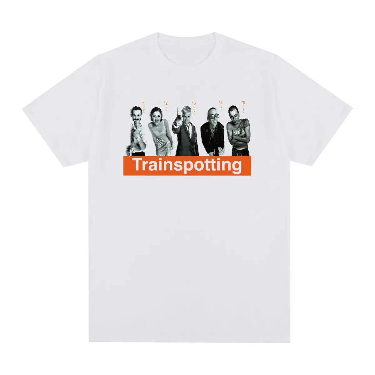 

Trainspotting Vintage T-shirt Classic Collection Design British popular Cotton Men T shirt New Tee Tshirt Tops 4XL