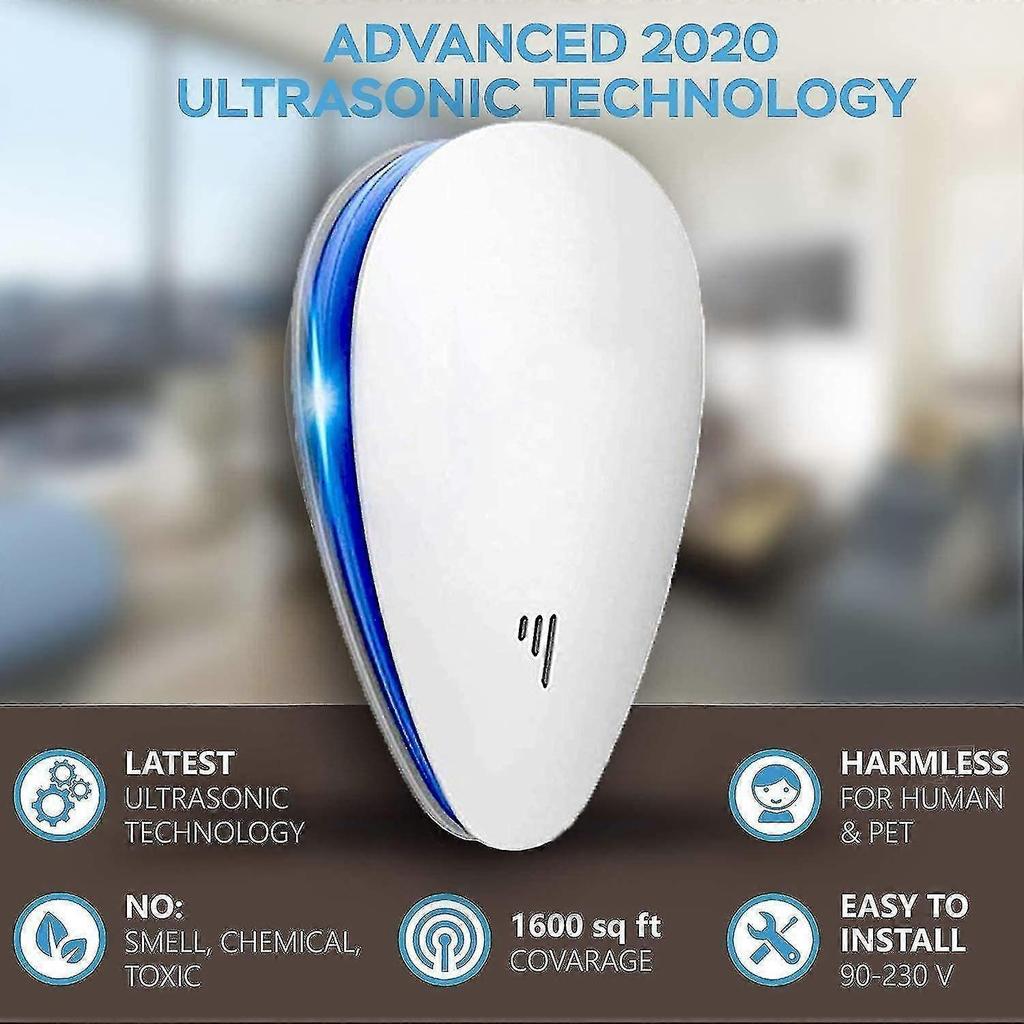 Ultrasonic Pest Repellent(6 Pack), 2023 Newest Electronic Pest Repeller Indoor Plug In Bug Repellent