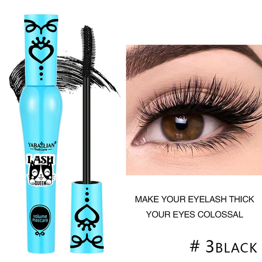

Плотная водостойкая и устойчивая к поту тушь для ресниц, водостойкая, тонкая и стойкая, подкручивающая, не размазывающаяся тушь 11.5g blue tube black