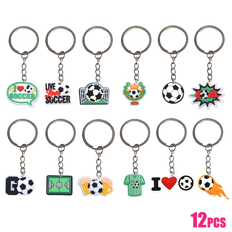 Soccer Party Decorations 2026 Party Supplies Set, Football Soccer Theme Decorations With Stickers, Keychains, Gift Boxes Bag+