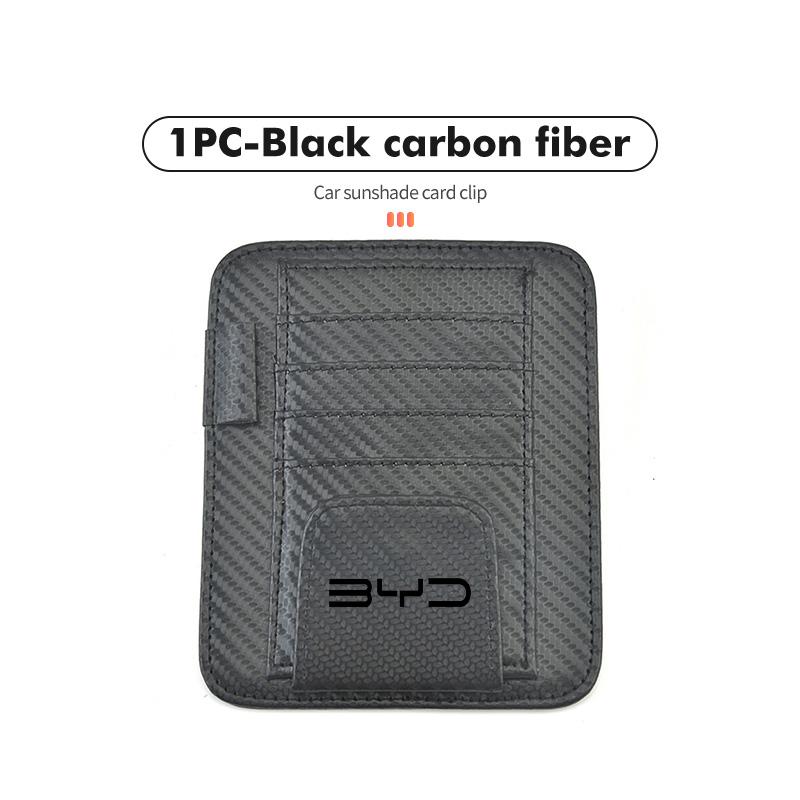 Für BYD Auto Sonnenblende Aufbewahrungsclip Mehrzwecktasche Karten-Ticket-Clip Organizer Innenzubehör Song Tang Dmi Qing Yuan Plus Atto