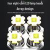 Rechargeable Quad-core LED Flashlight: Ultra-Bright, Long-Range Spotlight for Outdoor and Emergency Use