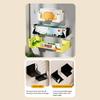Glove Tissue Box Holder Adjustable Tissue Paper Dispenser Wall Mount Fridge Towel Holder for Kitchen Bathroom Refrigerator