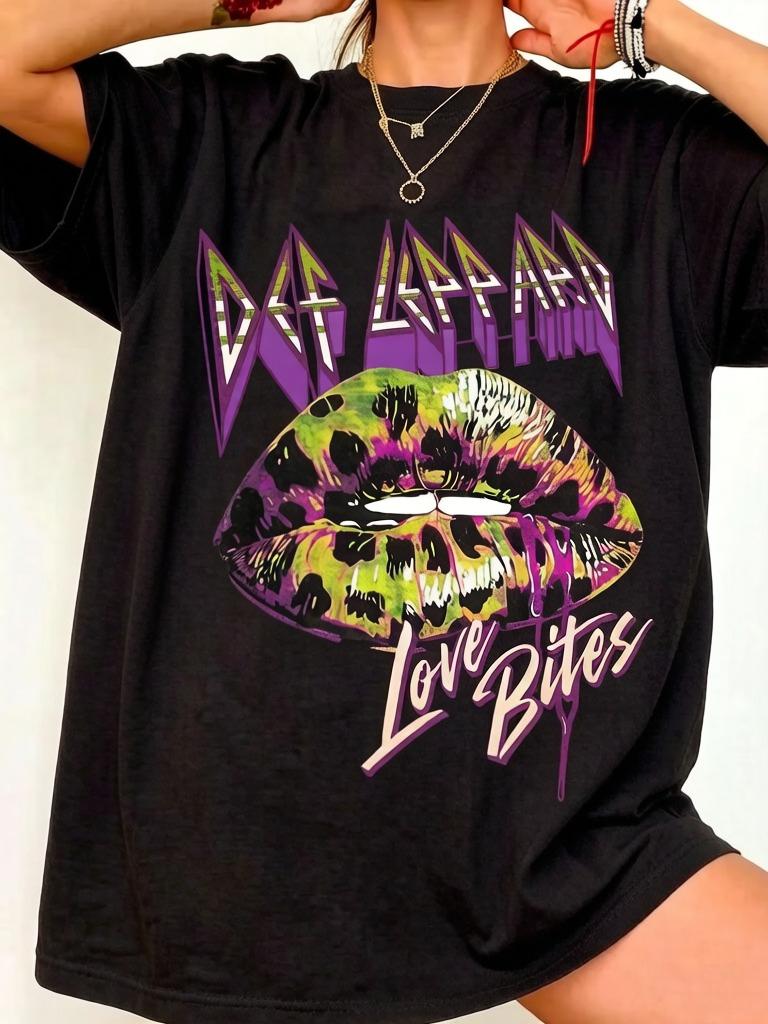 Retrostyle Dianne Leeper Band Rock Music Gift Cotton Casual Tshirt Shortsleeved Streetwear Suitable for Summer Wear
