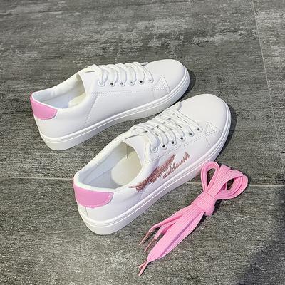 Little White Shoes Women's Year New Versatile Student Board Shoes Flat White Shoes Casual Women's Shoes Autumn