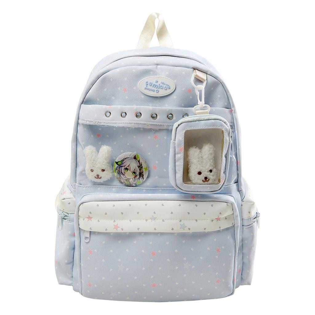 Schoolbag schoolbag junior high school girls high value niche middle school students cute pink pain bag backpack large capacity high school backpack