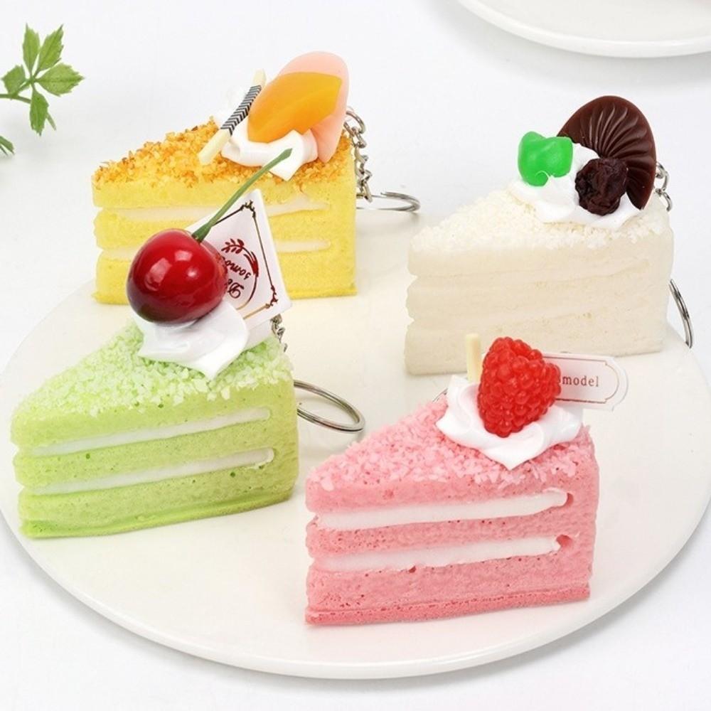 Super Soft Fruit Cake Squeezed Toy Creative Slow Rebound Fidget Toy  Home Decoration