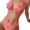 2026 New European and American Bikini Sexy Strap Floral Ethnic Style Split Swimsuit Women's Swimsuit