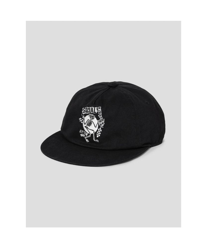 8seconds [Universal Music] Social Distortion Logo 5-Panel Cap Black