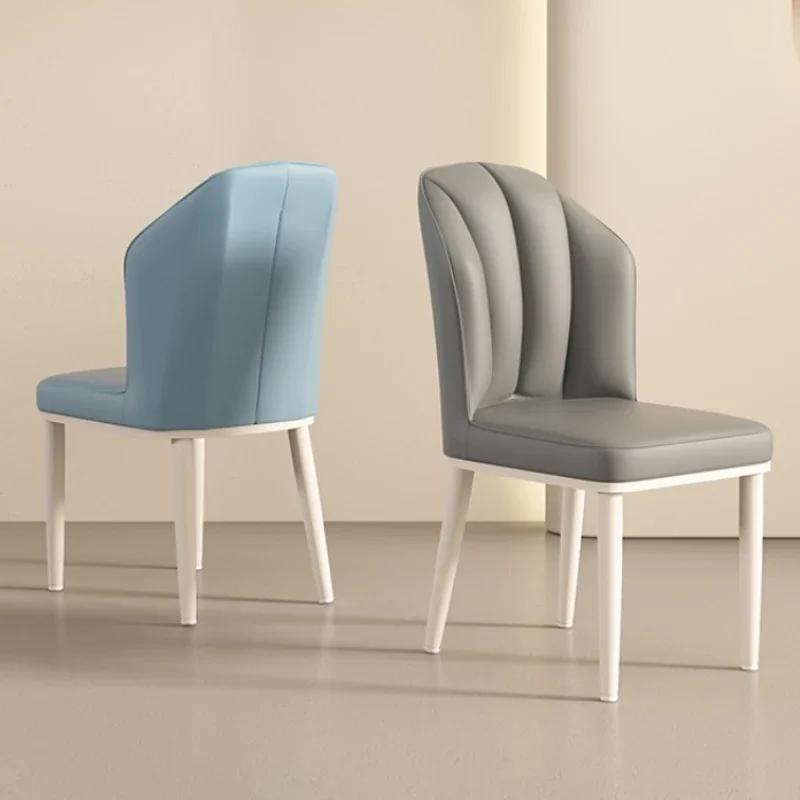 Nordic Cream Dining Chair – Minimalist Designer Lounge Chair, Modern Living Room & Dining Room Furniture