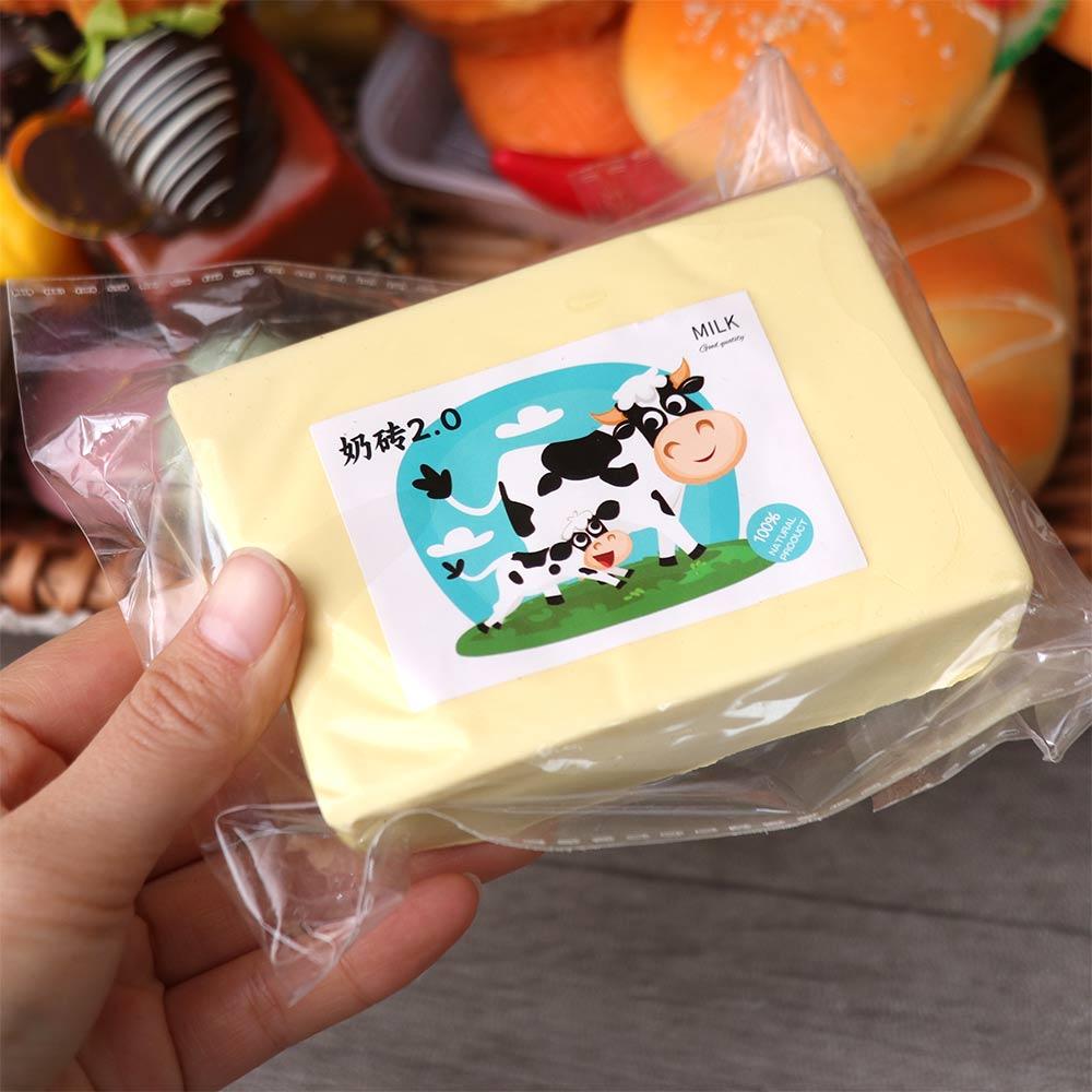 Slow Rebound Milk Brick Pinch Toy Milk Brick Vent Squeezing Toys Kids Gift