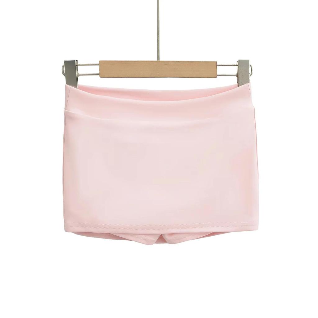 Pure Desire Women's Spring/Autumn Low-Waist Hip-Hugging Midi Skirt