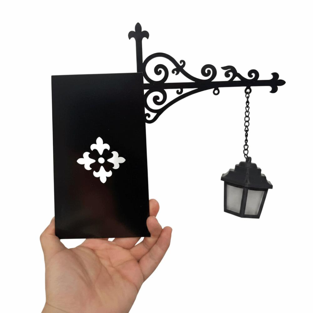 Vintage Bücherregal Geist Licht Weiß Bücherregal Lampe Bücherregal Laterne Licht Weihnachten