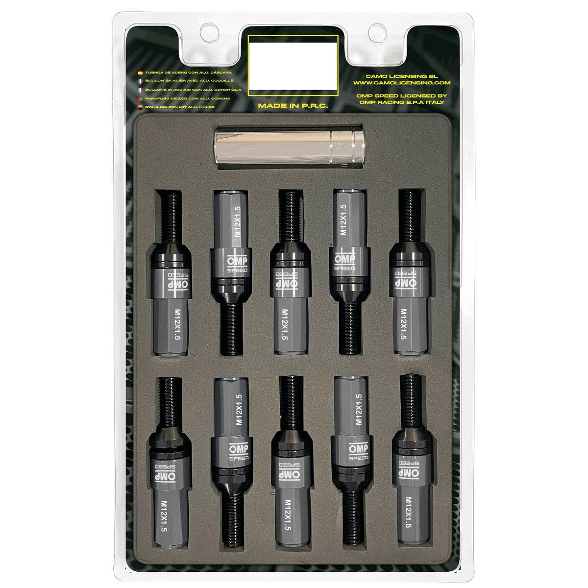 

Комплект винтов OMP OMPS09981202 28 мм, серебристый M12 x 1,50 TU прозрачный