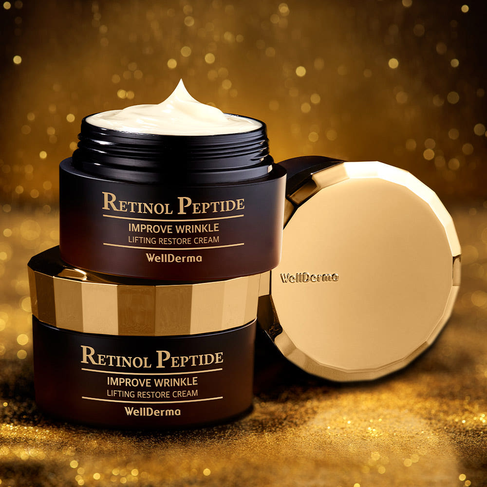 WellDerma Retinol Peptide Lifting Restore Cream 50g
