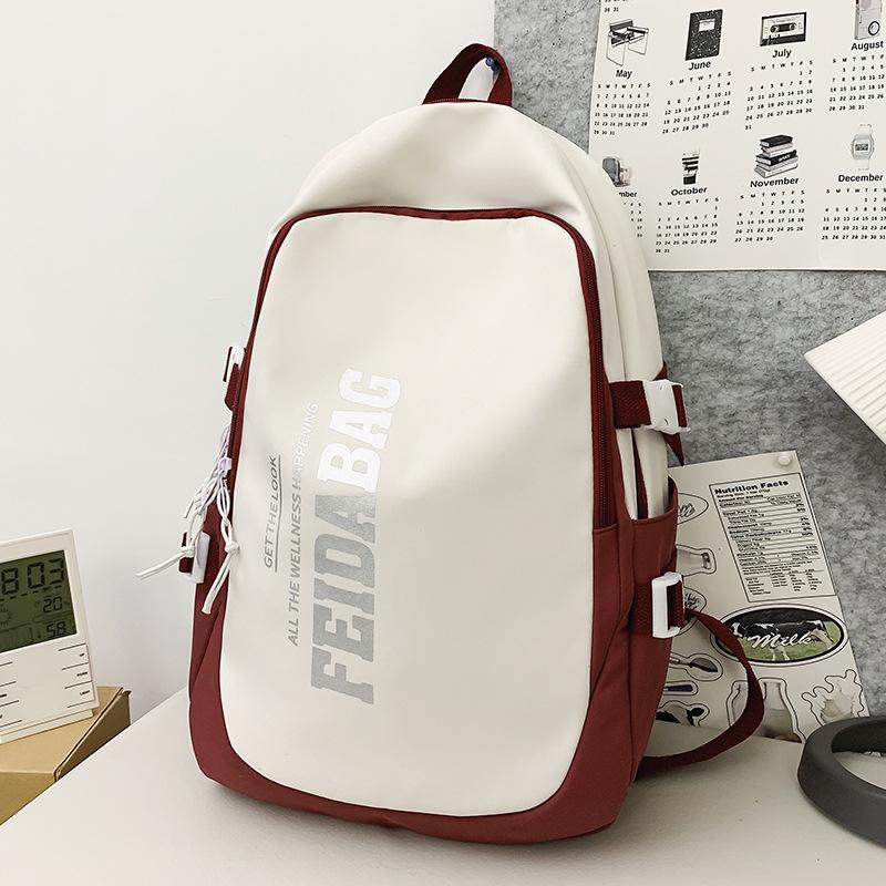

School bag, girls, college students, middle school students, high-quality, junior high school students, primary school students, contrasting color