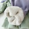 Hooded Cardigan for Women Velvet Thick Plush Fleece Coat Zipper Embroidered Letters Preppy Style Sweatshirt Korean Top Clothes