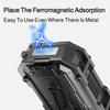 Outdoor multifunctional work light rotating warning light strong light flashlight