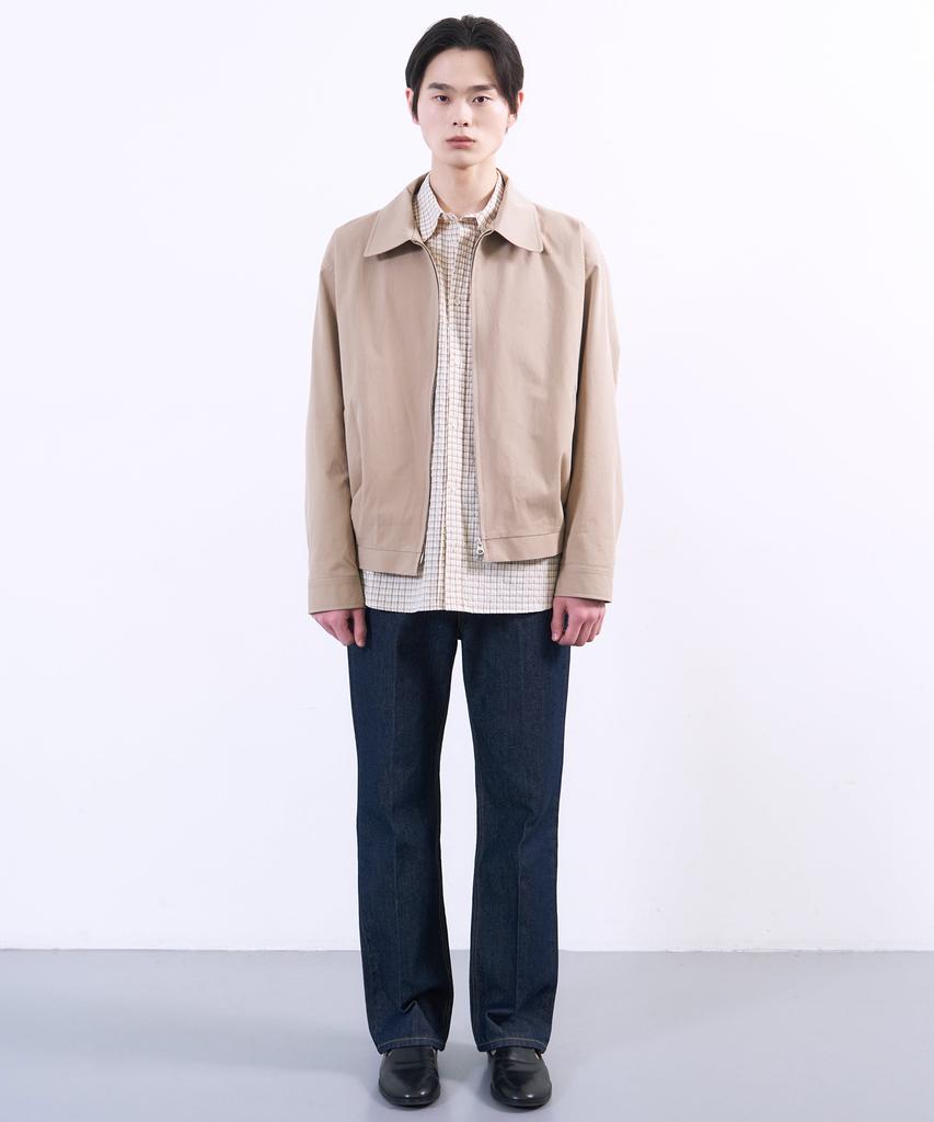 Plac Cotton Blouson Jumper Beige