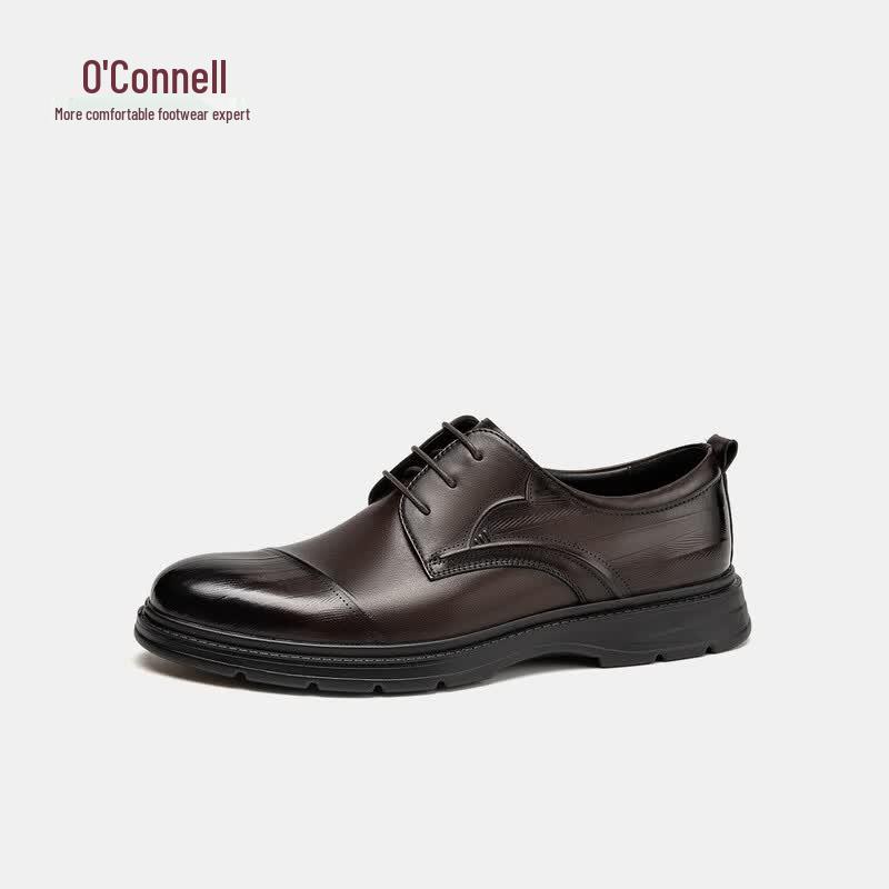 Aokang Men s Lace-up Business Leather Shoes EU 42