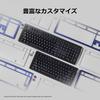 HYPERX Legierung Rise 75 Gaming-Tastatur Japanisches Layout Mechanischer Linearer Schalter Mediencontroller Gasket Mount Hot Swap Anpassung 75% 7G7A4AA#ABJ