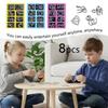 Metal Puzzle Ring Set Metal Puzzle Ring Brain Teaser 3d Wire Game for Kids Adults Mind Logic Iq Test Educational Toy for Boys