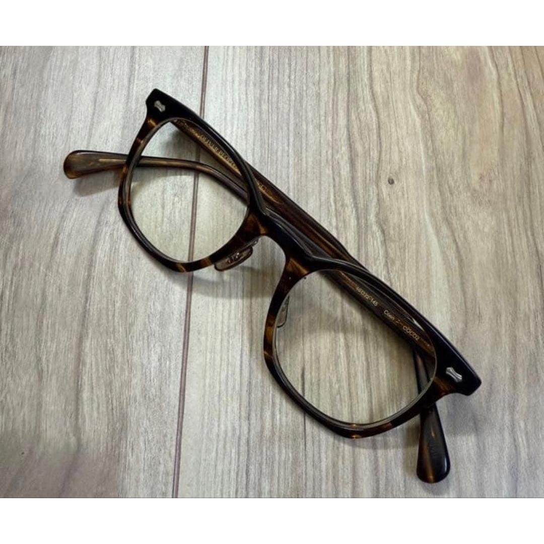Used Good condition OLIVER PEOPLES COEN Brown Rare