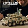 NEW Military Heavy Tank Building Bricks Army 625E Anti-aircraft Vehicle Model WW2 Armored Panzer MOC Blocks Toys Adult Kid Gifts