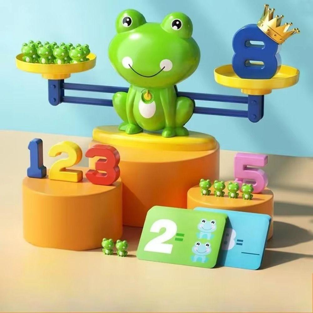 Interactive Frog Digial Blancne Tree Toy Frog Stackable Balance Tree Game  Friends