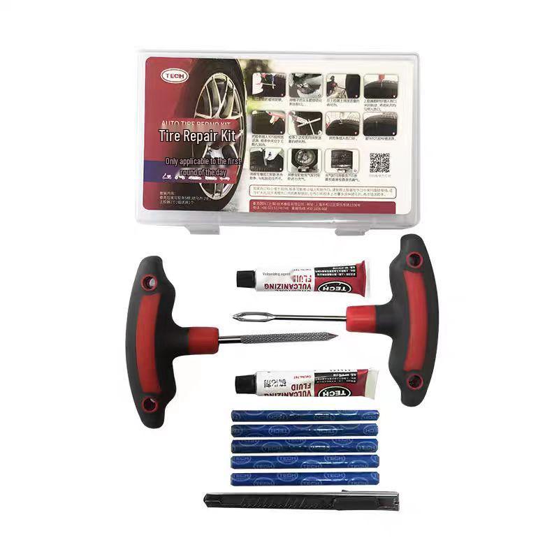 Quick Vulcanizing Tire Repair Strips for Motorcycle & Car Tubeless Tires