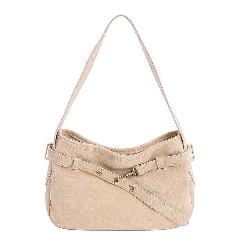 Simple Retro Niche Bag Autumn and Winter New Fashion Commuter Bag Shoulder Armpit Bag Small Bag