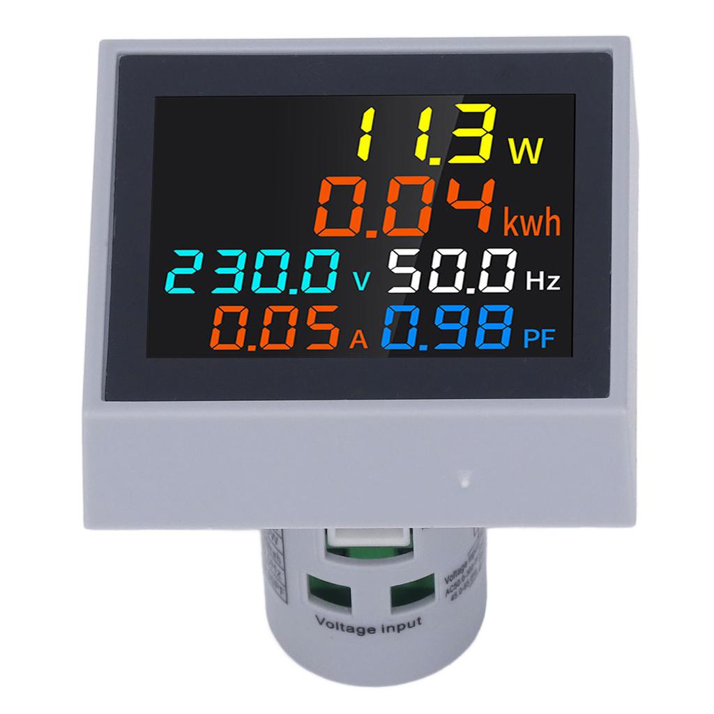 6 in 1 Multifunktions-Digitalmessgerät AC Strom Spannung Leistung Frequenz Monitor für Haushalt SPM004
