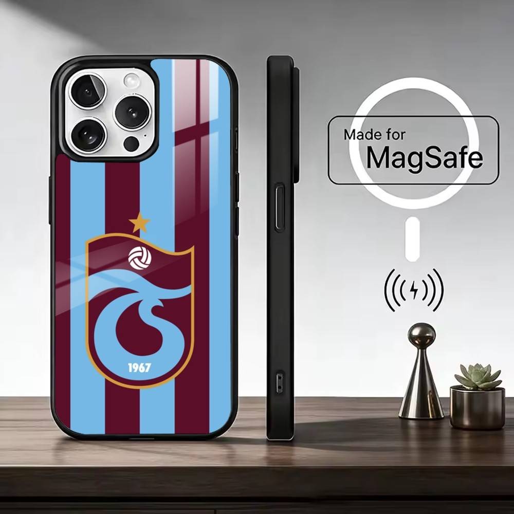 Turkey T-TrabzonsporS Phone Case For iPhone17,16,15,14,13,12,11 Plus,Pro Max Magnetic For Magsafe Wireless Charging iPhone14PROMAX
