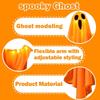 LED Halloween Decorations Hanging Ghost Lights Glowing Wizard Lamp for Bar Party Dress Up Haunted House Horror Props