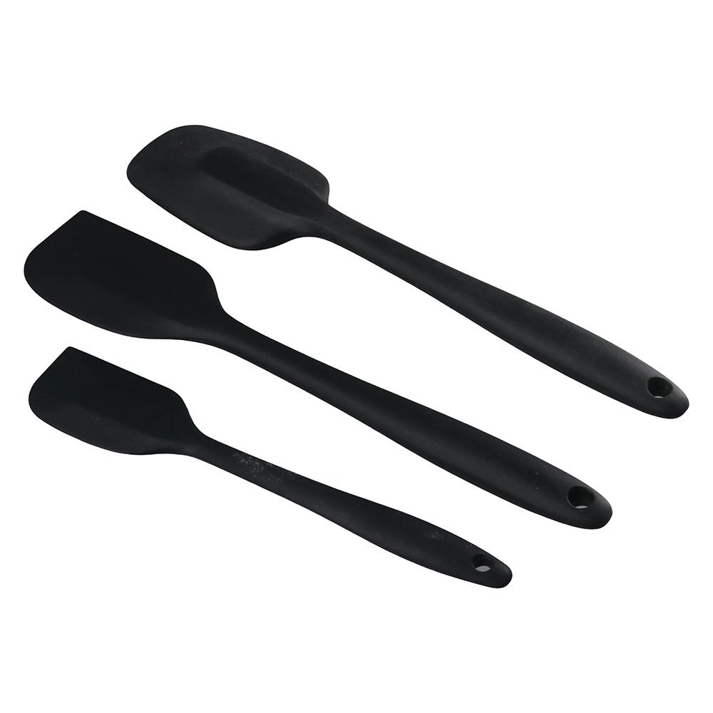 

3 шт. резиновые кухонные скребки без содержания бисфенола А, антипригарные резиновые кухонные лопатки для готовки красный