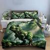 Leaf-covered Dinosaur Design. Bedding Sets Duvet Cover Sets Duvet Covers Pillowcases(1 * Duvet Cover 2 * Pillowcases Without Duvet Insert)