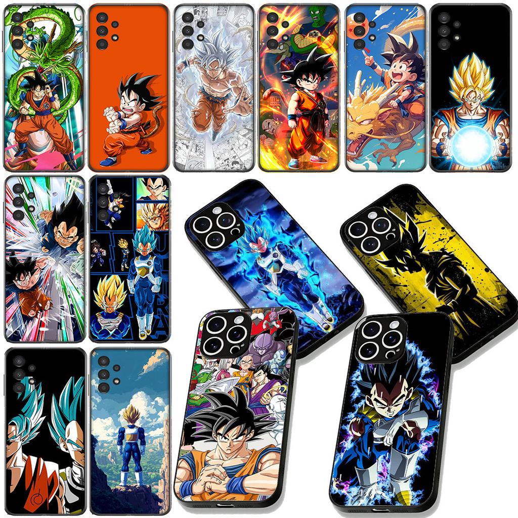 Super Vegeta Dragons Gokus Balls Phone Case for Motorola Moto E13 E20 E32 E22 E14 E15 G32 G60 G72 G7 G8 G82 G9 Plus Power Cover