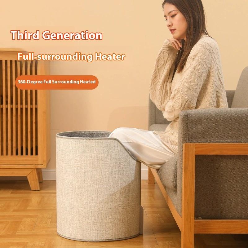Winter, Office Under-table Heater, Household Heating, Foot Warmer, Round Circumference, Foot Warmer, Leg Warmer