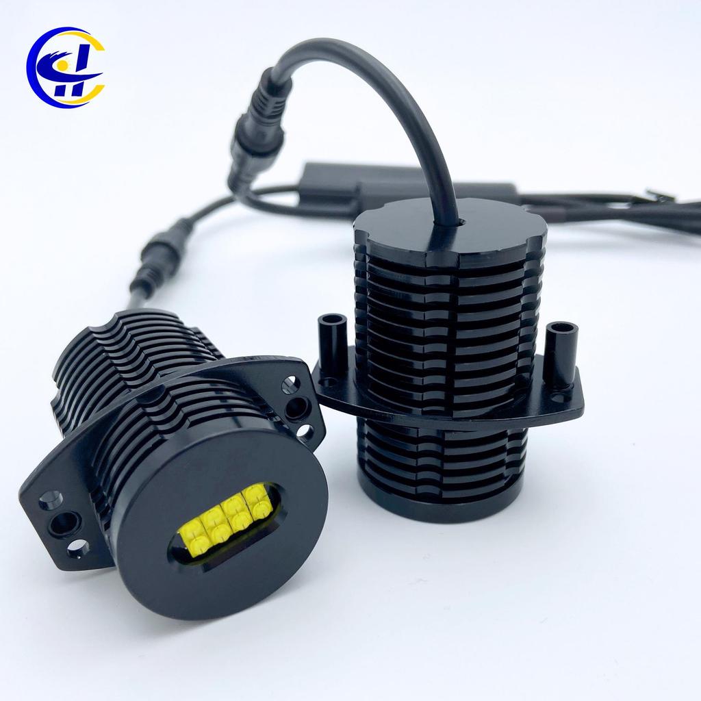 80W High-Power Angel Eyes LED Daytime Running Lights for E90/E91.