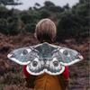 Halloween Moth Wing Party Supplies Adjustable Strap Design Dress Up Cape Shawl