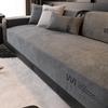 Cuscino per Divano in Ciniglia Universale Quattro Stagioni Moderno Minimalista Soggiorno Antiscivolo Cuscini per Seduta Copridivano