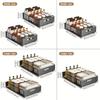 1pc/2pcs Pull-Out Cabinet Organizer Slide-Out Drawers Peel-and-Stick Heavy-Duty Kitchen Cupboard Storage Shelf Organizer