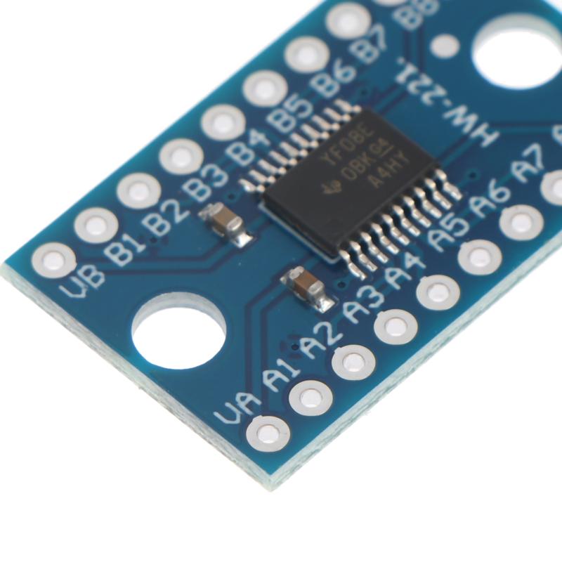 Txs0108E 8-Channel Logic Level Converter Converter Dc 3.3V 5V Ttl Bidirectional Interconverter Module